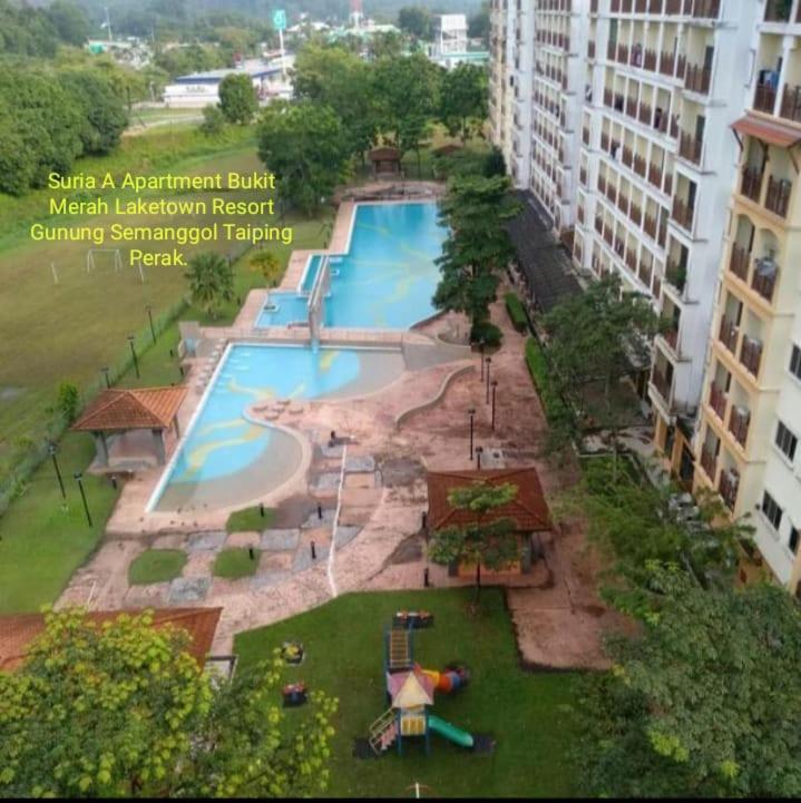 Sanie Guest Room Suria A' Apartment, Bukit Merah Laketown Resort Kampong Kubu Gajah  Bagian luar foto