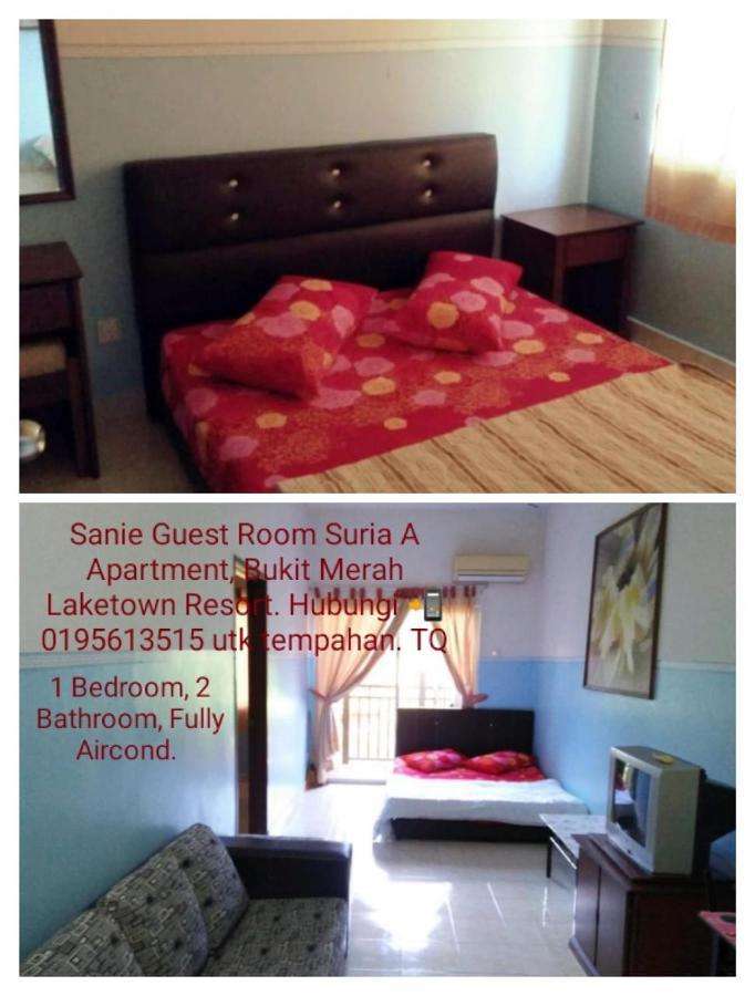 Sanie Guest Room Suria A' Apartment, Bukit Merah Laketown Resort Kampong Kubu Gajah  Bagian luar foto