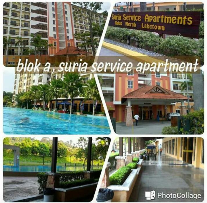 Sanie Guest Room Suria A' Apartment, Bukit Merah Laketown Resort Kampong Kubu Gajah  Bagian luar foto